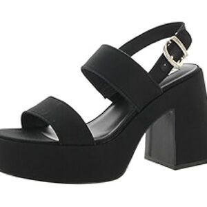 Black Women's Platform Sandals